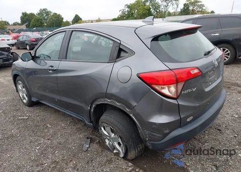 2016 Honda Hr-V Lx из США, поврежденный, VIN 3CZRU6H3XGM729055